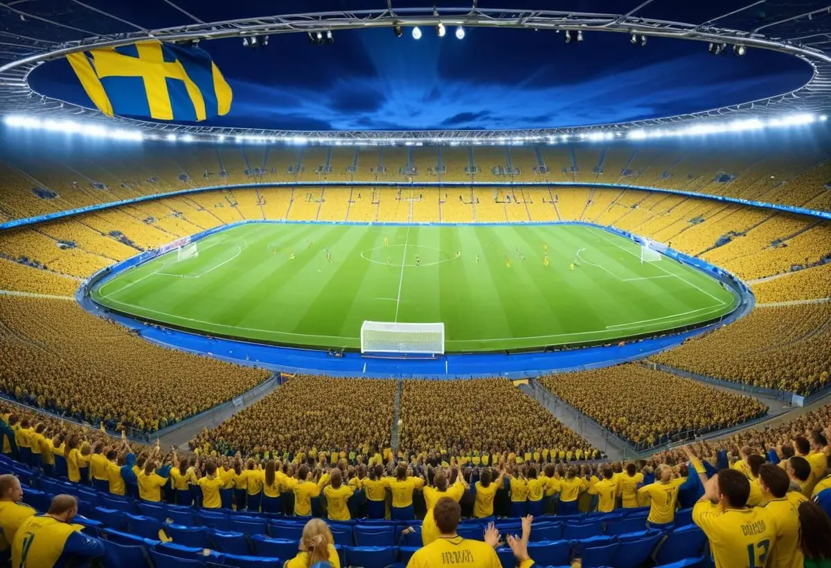 Möt Sveriges herrlandslag – stjärnorna på planen! illustration