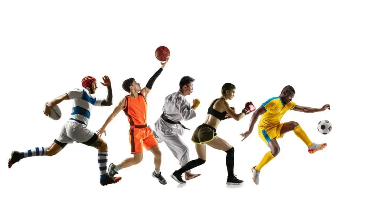 Världens största sporter illustration
